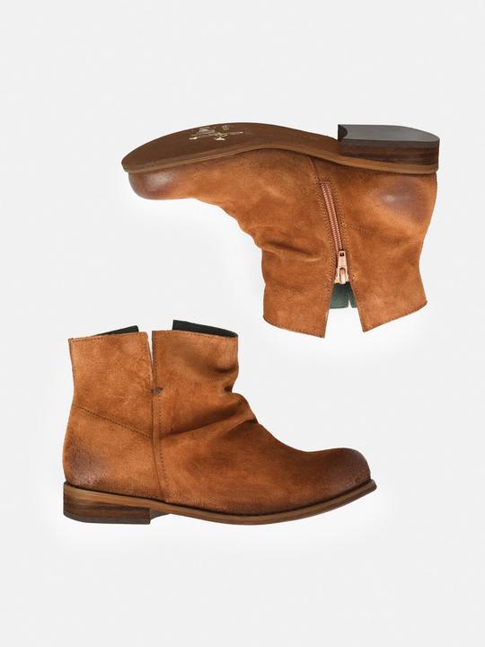 Actual product image Felmini WIDE FIT ORDERG W104 Low ankle boot in suede with inner zip. This style (41)