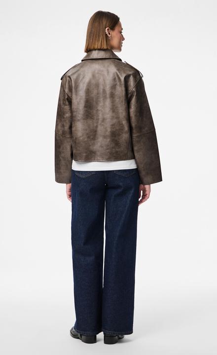 Actual product image Pieces PCSADIE Kunstlederjacke (XL)