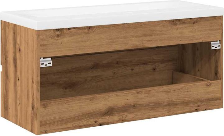 Produktbild VidaXL Waschbeckenunterschrank Wand Unterschrank Badschrank mit Einbaubecken