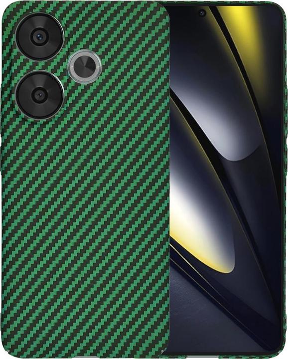 Produktbild Techsuit - Carbonite FiberShell - Xiaomi Poco F6 - Green (Xiaomi Poco F6)
