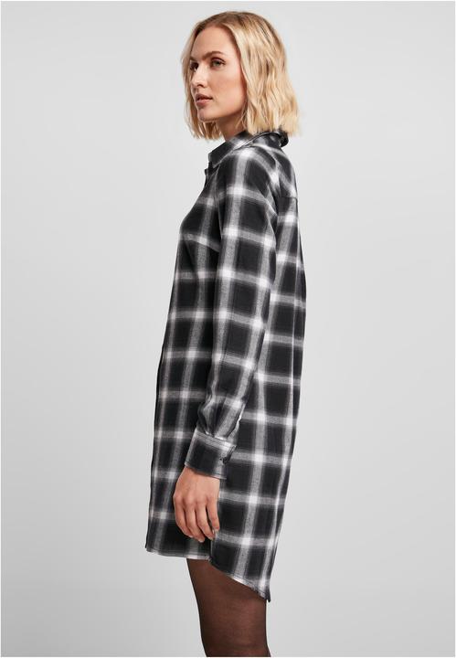 Actual product image Urban Classics Ladies Cotton Check Shirt Dress (S)