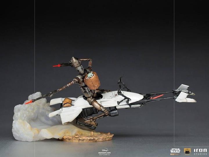 Immagine prodotto Iron Studios Statuetta di Star Wars The Mandalorian 1/10 Deluxe Art Scale IG-11 & The Child 20 cm
