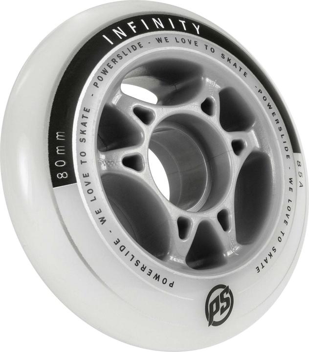 Actual product image Powerslide Skateboard Wheels Infinity 4-Pack 2023 (80 mm)