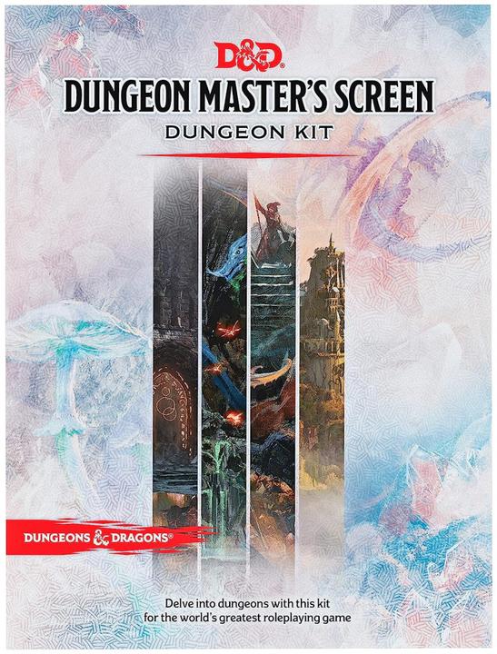Actual product image D&d Dungeon Masters Screen: Dungeon Kit (Dungeons & Dragons DM Accessories) (English)