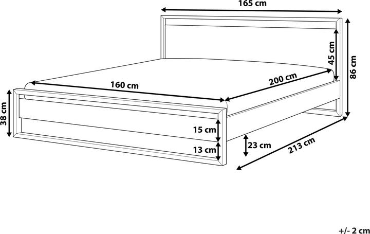 Actual product image Beliani Giulia (160 x 200 cm)