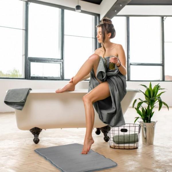 Produktbild Relaxdays Badematte Memoryschaum (49 x 114 x 1.5 cm)