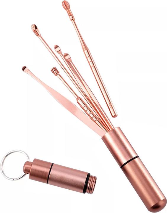 Immagine prodotto JTI Set per la pulizia delle orecchie - oro rosa