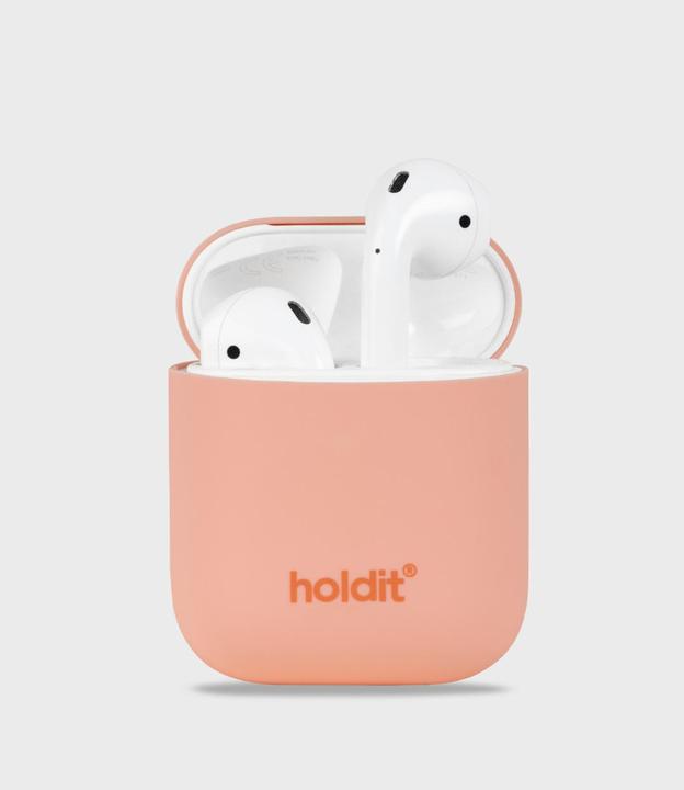 Immagine prodotto Holdit Custodia in silicone AirPods Rosa Pesca