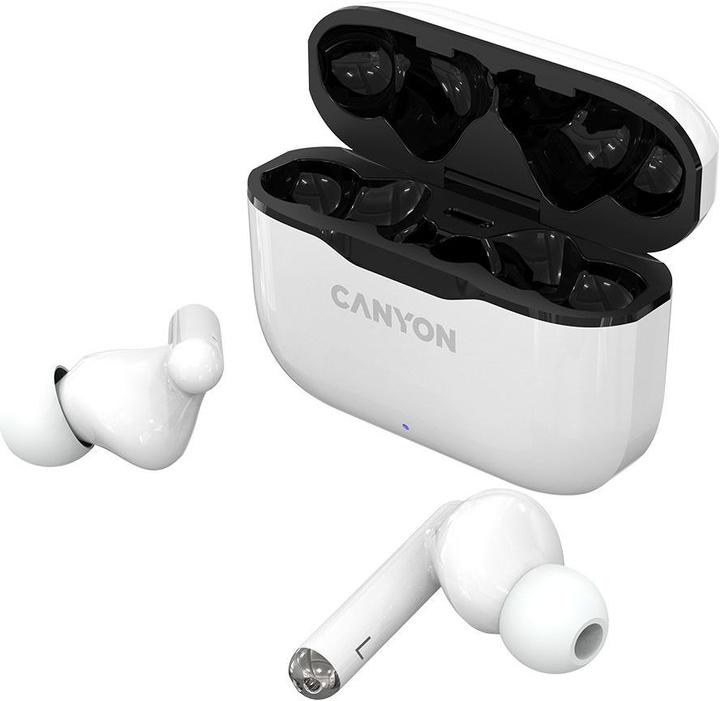 Actual product image Canyon Headset TWS-3 White (3 h, Wireless)