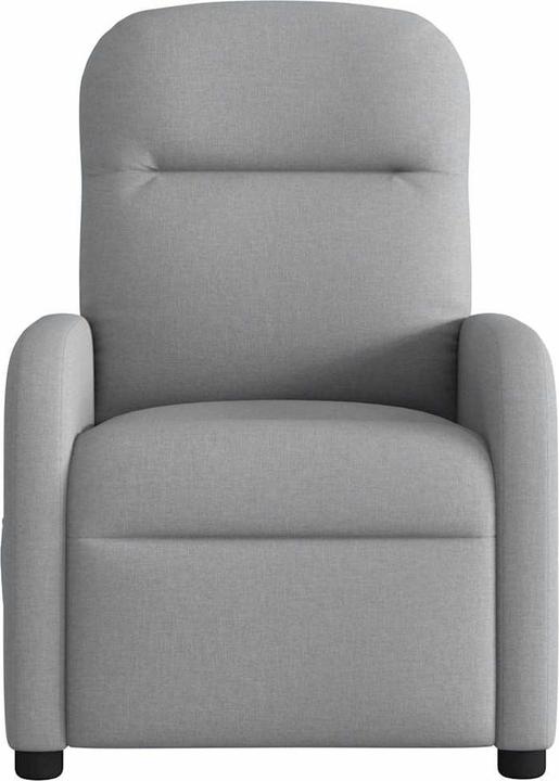 Immagine prodotto VidaXL Sedia da massaggio in tessuto grigio chiaro