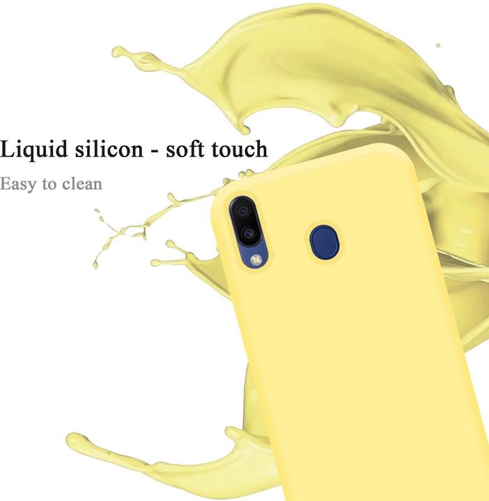 Image du produit Cadorabo TPU Liquid Silicone Case Cover (Samsung Galaxy M20)