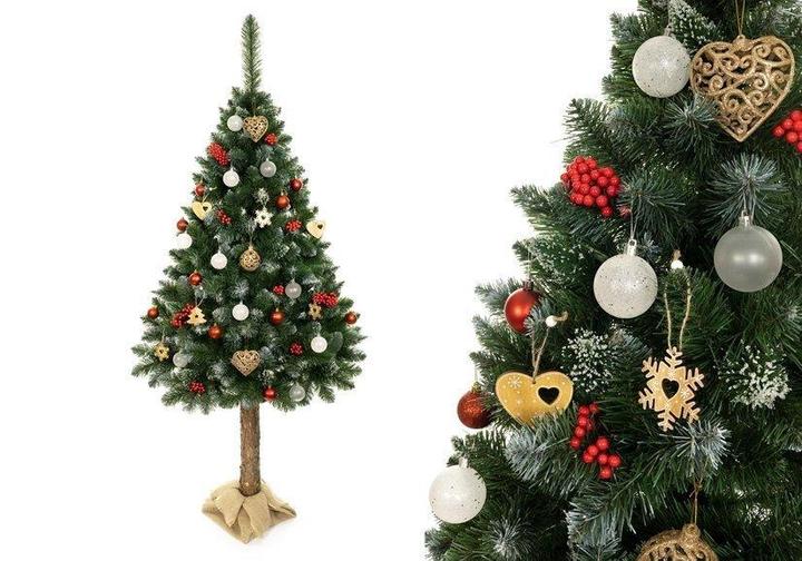 Actual product image Lean Toys Diamond Pine Christmas Tree 220cm (220 cm)
