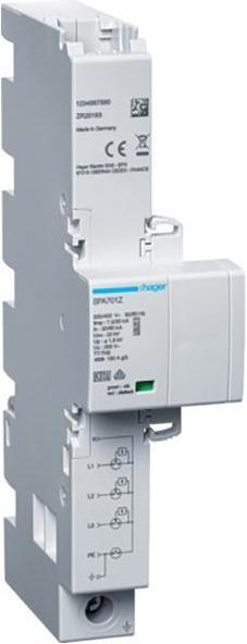 Hager Kombiableiter T1+T2+T3 4P SPA701Z Iimp 7,5kA TT/TNS
