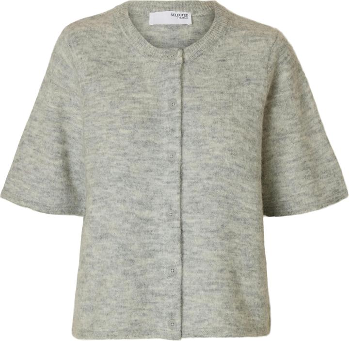 Selected Femme Wollgemisch Kurzarm Strickjacke (3XL)