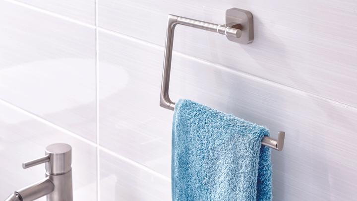 Actual product image tesa ESTEETIC towel ring incl. adhesive solution without drilling