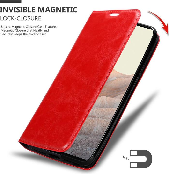 Immagine prodotto Cadorabo Libro Invis. Coperchio magnetico (Google Pixel 6 Pro)