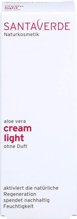 Immagine prodotto SantaVerde Aloe Vera Cream Light Unscented (30 ml, Crema da giorno)