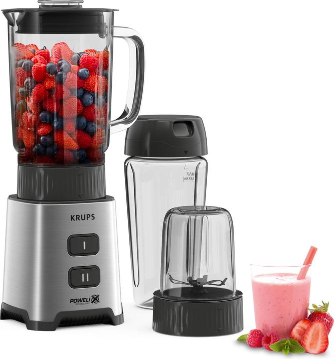 Produktbild Krups KRU KB17GD11 Standmixer Pulseo (400 W)
