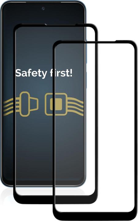 Immagine prodotto Savvies Protezione dello schermo in vetro blindato a schermo intero (2 Pezzo/i, Xiaomi Redmi Note 11S)