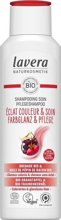 Produktbild Lavera Shampoo Farbglanz & Pflege Fl 250 ml (250 ml, Flüssiges Shampoo)