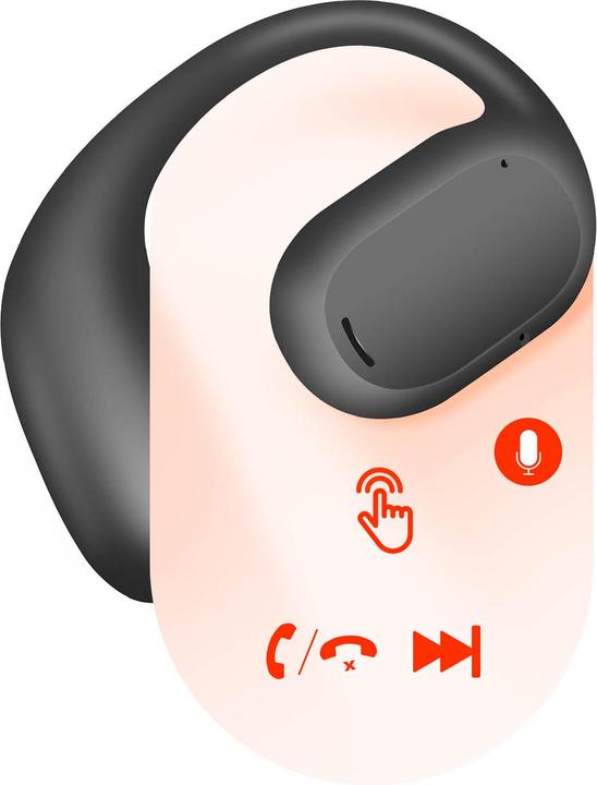 Produktbild xO Bluetooth Kopfhörer X25 TWS schwarz (10 h, Kabellos)