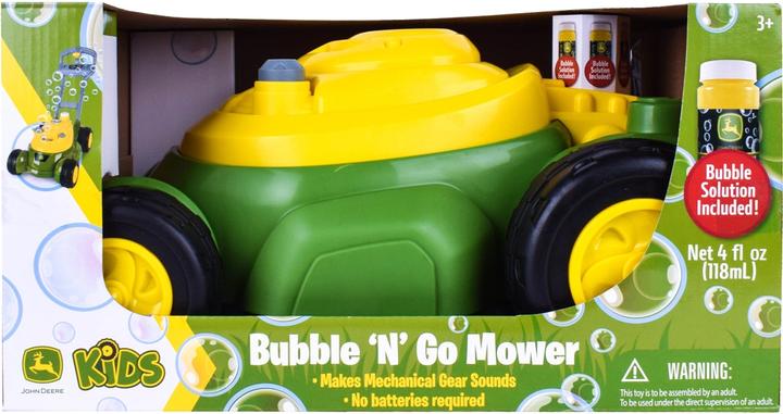Actual product image John Deere Bubble & Fun Rasenmäher
