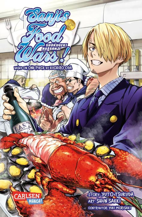 Produktbild Sanjis Food Wars (Deutsch, Shun Saeki, Yuki Morisaki, Eiichiro Oda, Yuto Tsukuda, 2024)