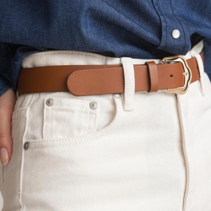 Produktbild La Redoute Collections Ledergürtel (100)