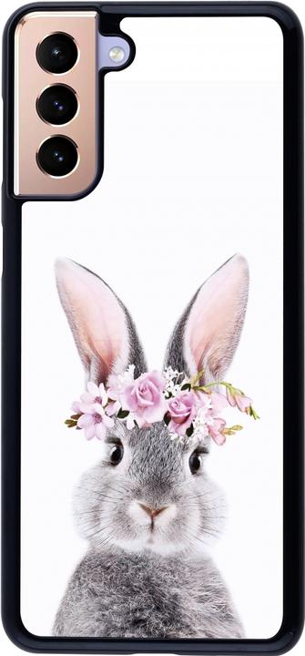 Actual product image PhoneLook Coque Easter 2023 flower bunny (Samsung Galaxy S21+ 5G)