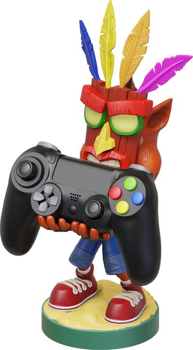 Image du produit Exquisite Gaming Crash Bandicoot: Crash Aku Cable Guy (Xbox 360, Mac, PS4, Switch, PS5, Xbox One S, PC, Xbox Series X)