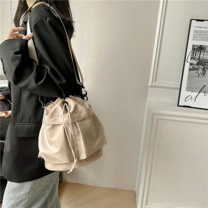 Only-Bags.Store Handtaschen Wasserdichtes Nylon Umhängetaschen Grosses Fassungsvermögen Crossbody Bag Portable