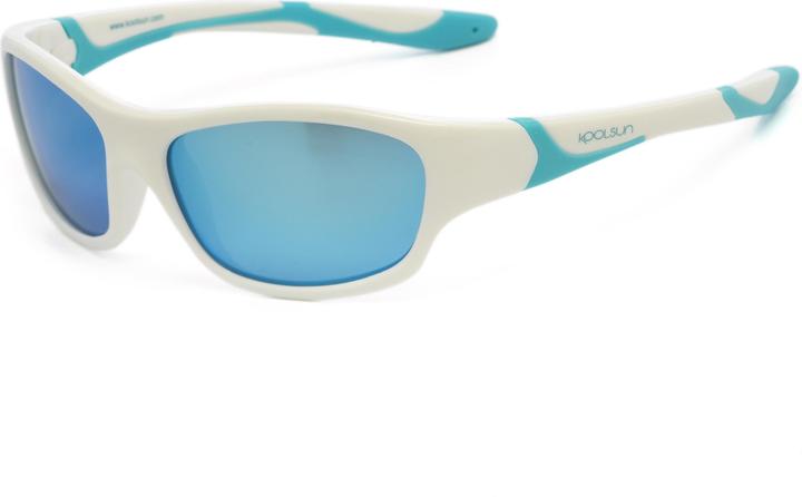 Koolsun Sport White Ice Blue Kinder-Sonnenbrillen