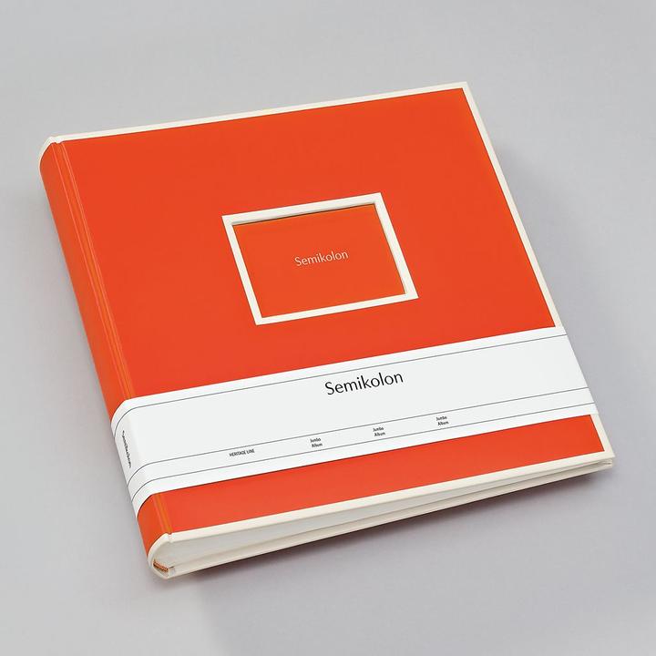 Semikolon Jumbo Album 351105 orange