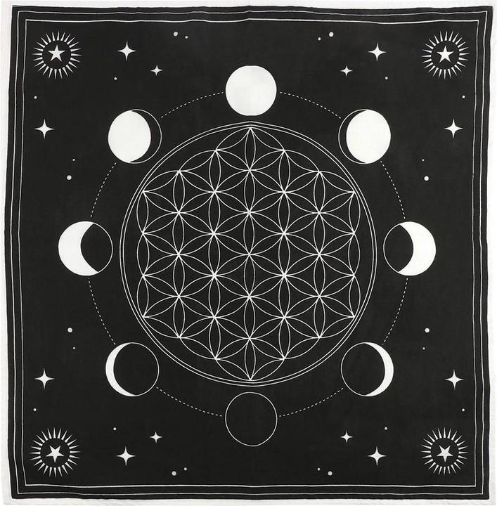 Produktbild Something Different Altar Tuch Moon Phase (70 x 70 cm)