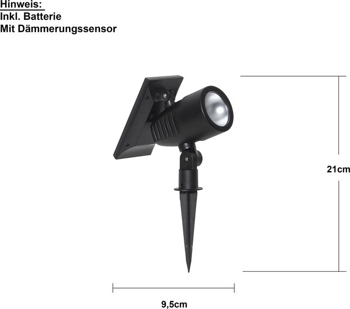 Actual product image Star Trading Solar Powerspot (50 lm, IP44)