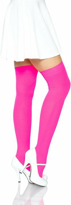 Produktbild Leg Avenue Nylon Thigh Highs Neon Pink