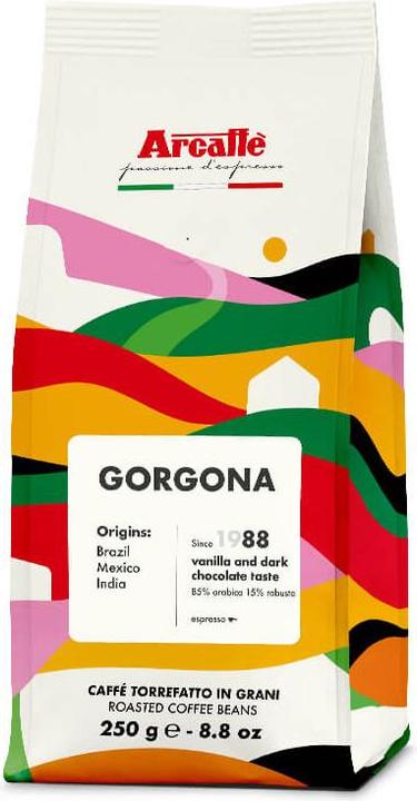 Arcaffè Gorgona (250 g, Dunkle Röstung)