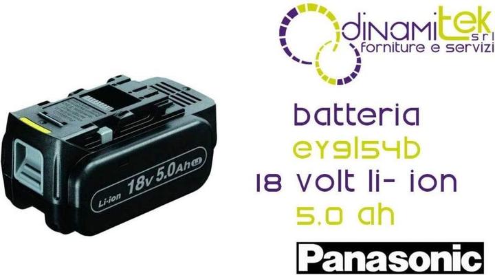 Actual product image Panasonic EY 9L54 B Battery 18.0 V/5.0 Ah Li-Ion (18 V)