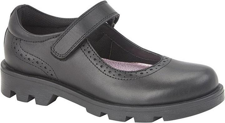 Roamers Mädchen Schuhe Bar Leder