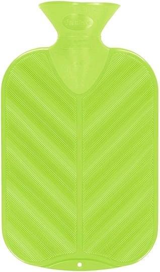 Fashy Wärmflasche HalblamelleNeon Grün, 2 l (2 l)