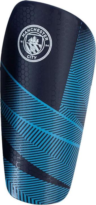 Actual product image Manchester City FC Childrens/Kids Fuse Slip-In Shin Guards