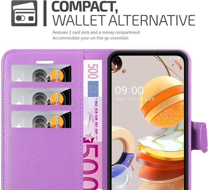 Productafbeelding Cadorabo Boek met kaft met standfunctie (LG K61)