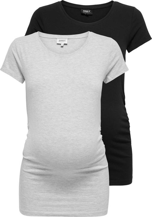 Produktbild Only Maternity Mama 2er-Pack Basic T-Shirt (XXL)