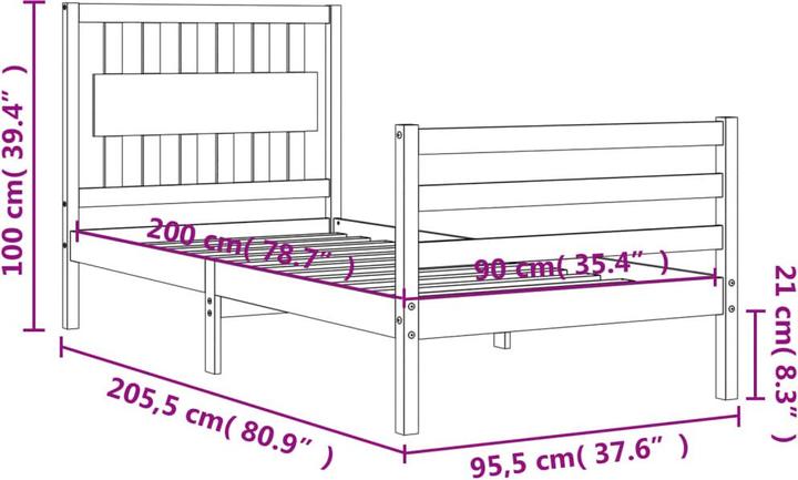 Immagine prodotto VidaXL Raimondo (90 x 200 cm)