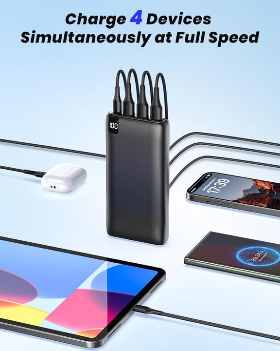 Immagine prodotto Riapow Caricabatterie portatile (26800 mAh)