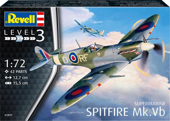 Actual product image Revell Supermarine Spitfire
