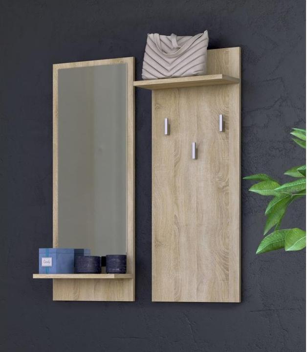 Actual product image Topeshop RIVA WIESZAK SONOMA Coat Hanger Oak (1 x)
