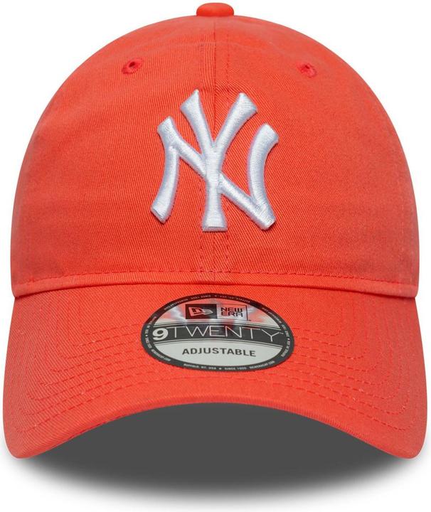 Actual product image New Era 9Twenty Casual Cap - New York Yankees Orange