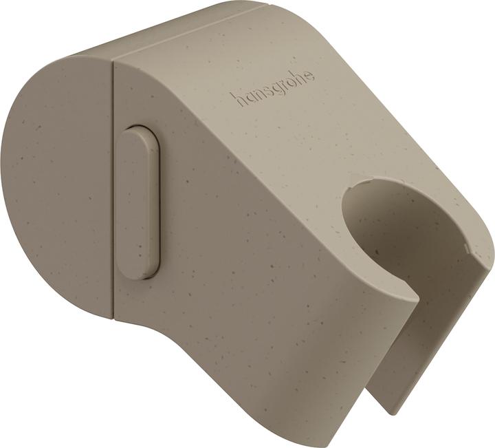 hansgrohe WallStoris Planet Edition Push-Hansbrausehalterung, Sand recycelt, 28918210