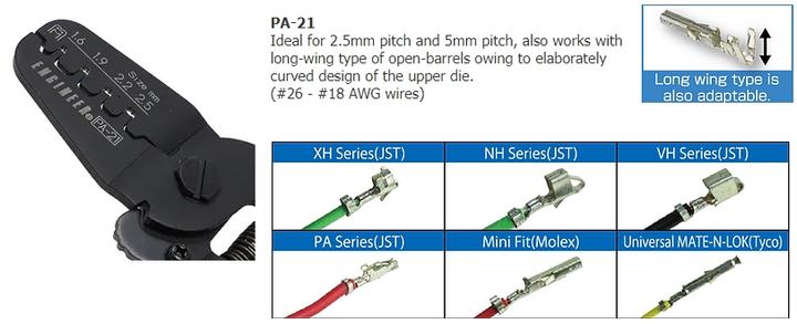 Image du produit Engineer PA-21 Pince à sertir (175 mm)